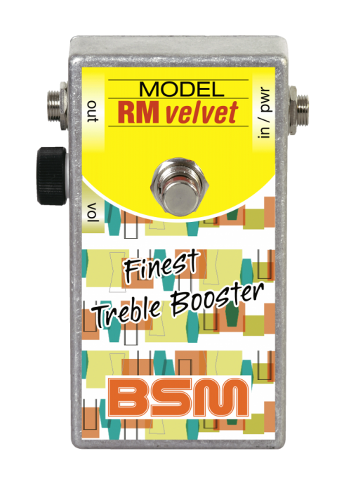 RM Velvet Treble-Booster | BSM - Finest Treble Booster